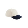 MOD. B67:Natural, 100% cotton, French Navy, One Size